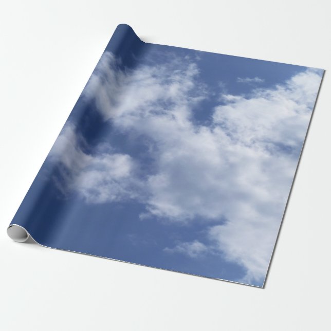 Sky Wrapping Paper (Unrolled)