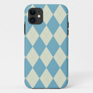 Skyblue and Mint Arglye iPhone 5 Case