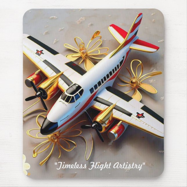 "Skybound Elegance" Mouse Mat (Front)