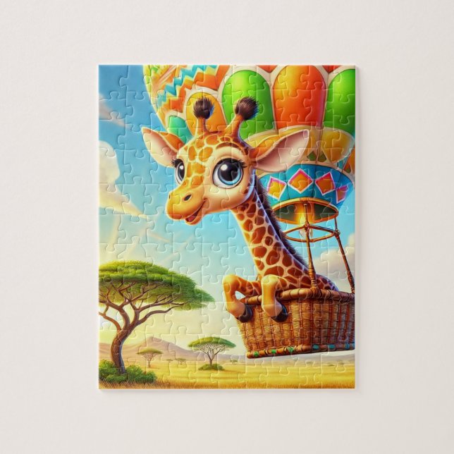 Skybound Safari Jigsaw Puzzle (Vertical)