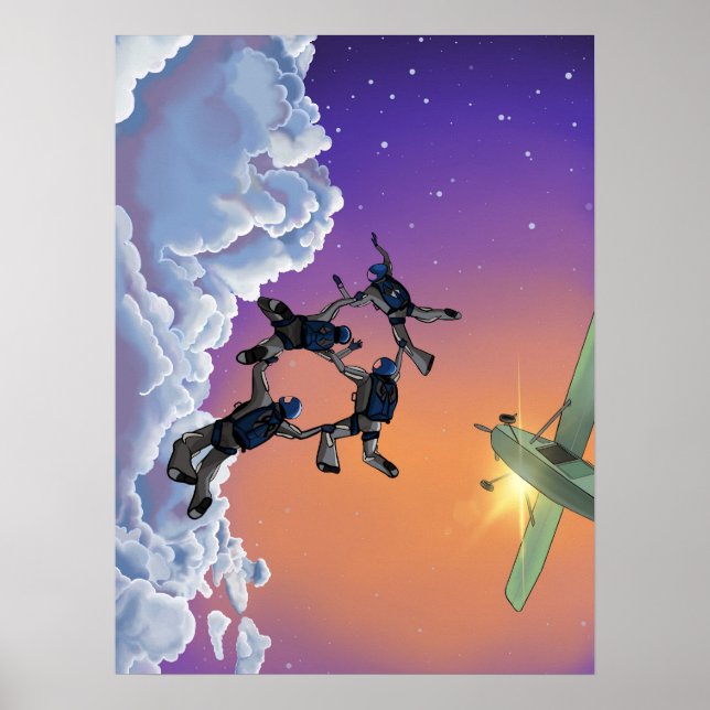 Skybound Serenity  Poster (Front)