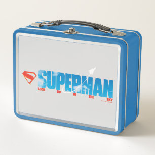 Skybound Superman Silhouette Metal Lunch Box
