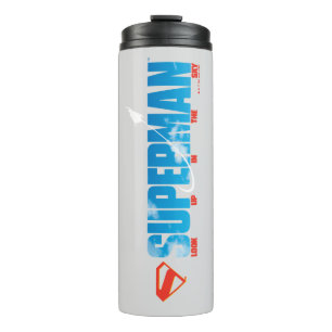 Skybound Superman Silhouette Thermal Tumbler