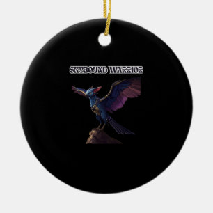 Skybound Warrior – Pandora Avatar Ikran Ceramic Tree Decoration