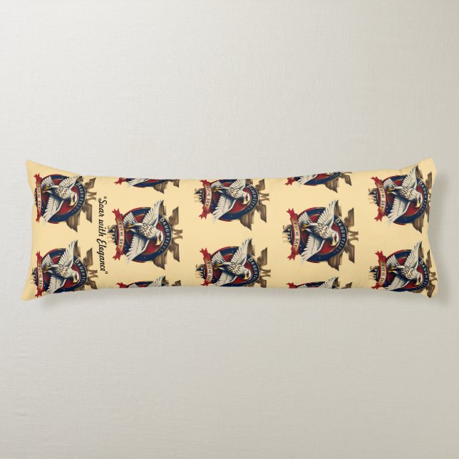 "Skybound Women" Body Cushion (Front)