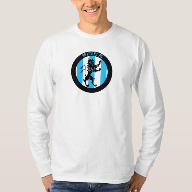 Skycatz White Long Sleeve T-Shirt (Front)