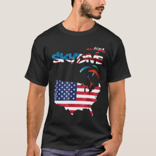 Skydive America-United States Skydiving T-Shirt