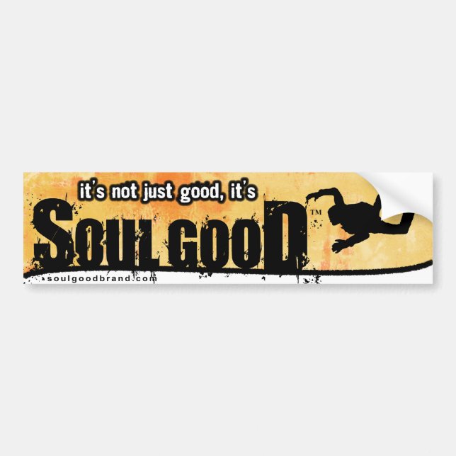 Skydive Bumper Sticker: Soul Good Sticker (Front)