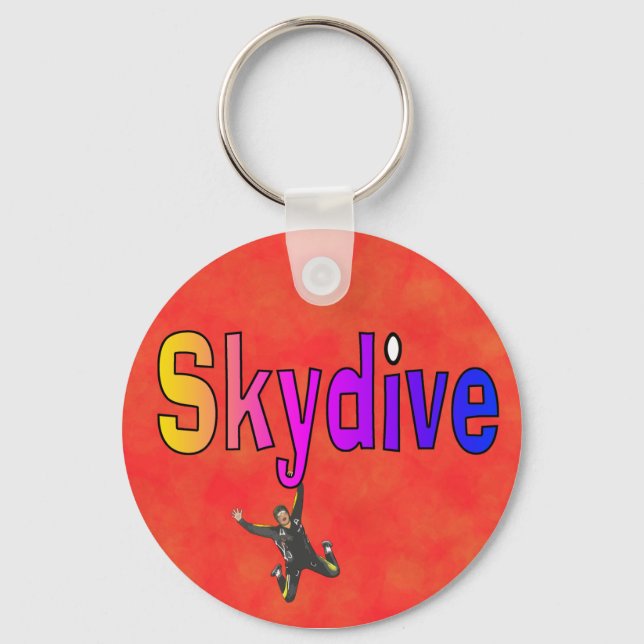 Skydive Keychain 2 (Front)