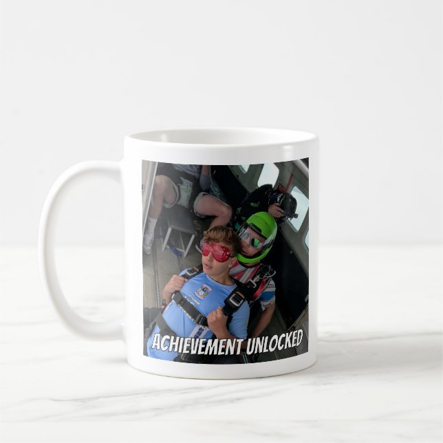 Skydive Mug - Achievement Unlocked (Left)