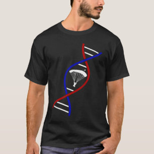 Skydive, Parachute, Parachute  Idea DNA DNS T-Shirt