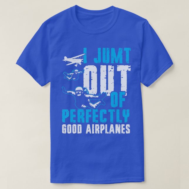 Skydive Skydiving Helmet Skydiving Gears Skydiving T-Shirt (Design Front)