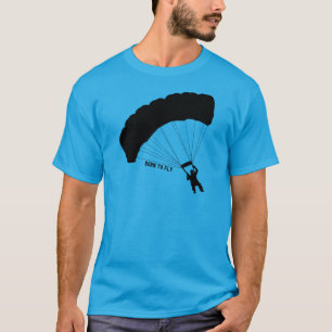 Skydive Vintage Parachute Cool Skydiving T-Shirt