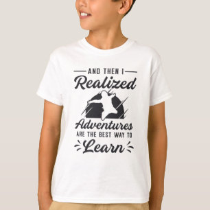 Skydiver And Then I realised Adventures Funny T-Shirt