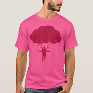 Skydiver Funny Skydiving Lucky Parachute T-Shirt