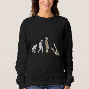 Skydiver Inspired Gifts Funny Skydiving Evolution Sweatshirt