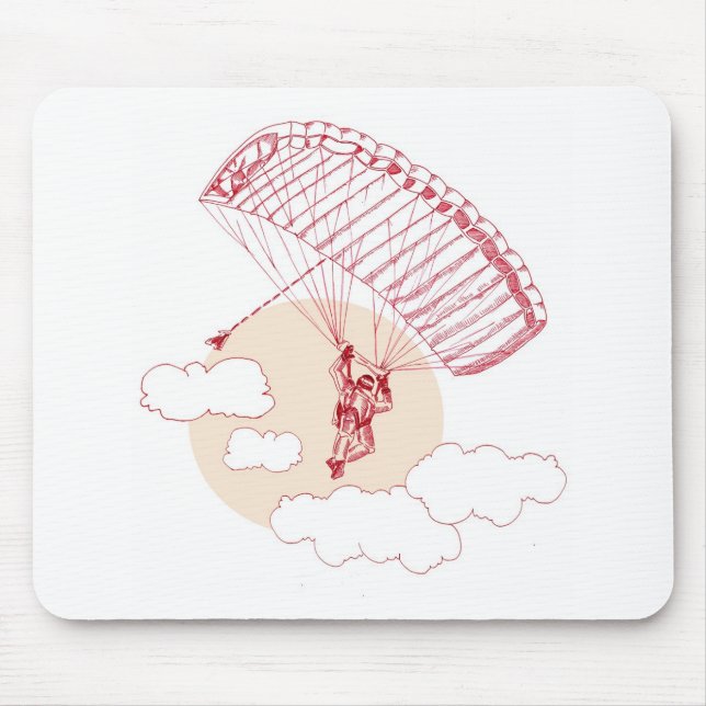 Skydiver Mouse Mat (Front)