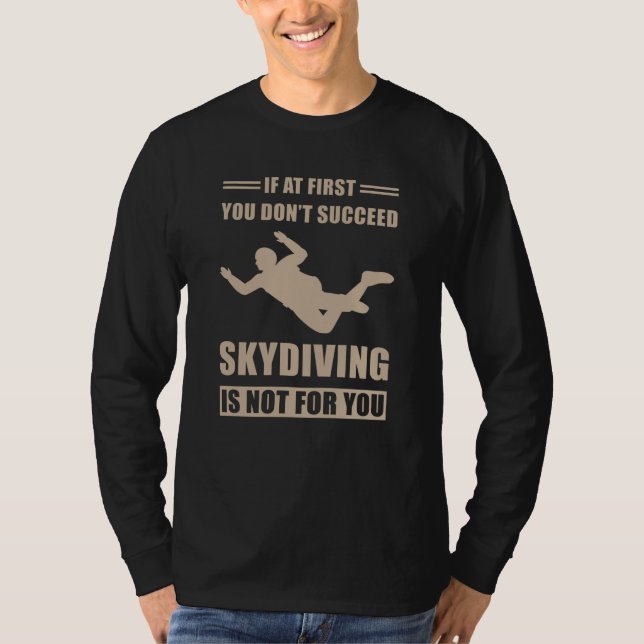 Skydiver Parachute T-Shirt (Front)