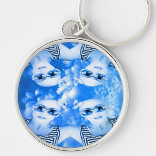 Skydivers Key Ring