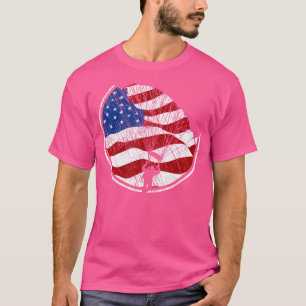 Skydiving American Flag Skydiver Skydiving T-Shirt