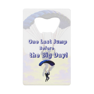 Skydiving Bachelor Party Funny Adventure Theme