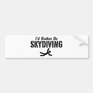 Skydiving Bumper Sticker