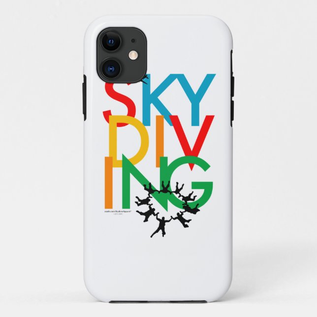 Skydiving Case-Mate iPhone Case (Back)