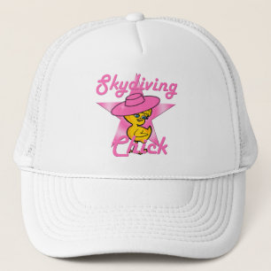 Skydiving Chick #8 Trucker Hat