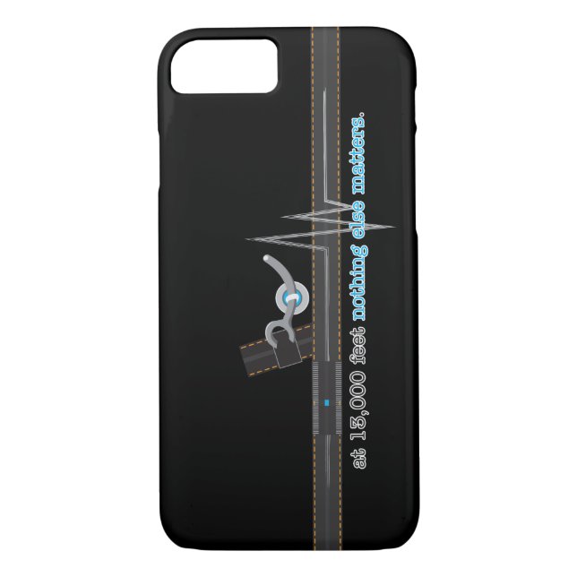 Skydiving Closing Pin iPhone 7, Barely There Case-Mate iPhone Case (Back)