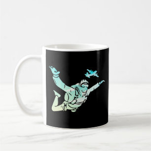 Skydiving Clouds Coffee Mug
