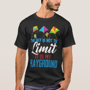 Skydiving Cute Kite Flying Shirts The Sky Is Not T