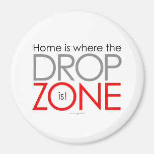 Skydiving Drop Zone Magnet