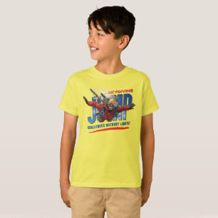 Skydiving-Feel Freedom Above the Clouds Kids T-Shirt