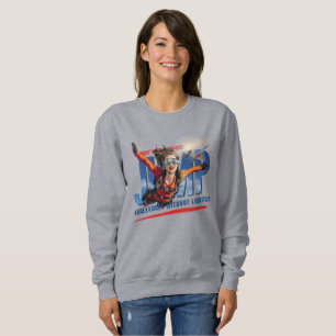 Skydiving-Feel Freedom Above the Clouds Women Sweatshirt