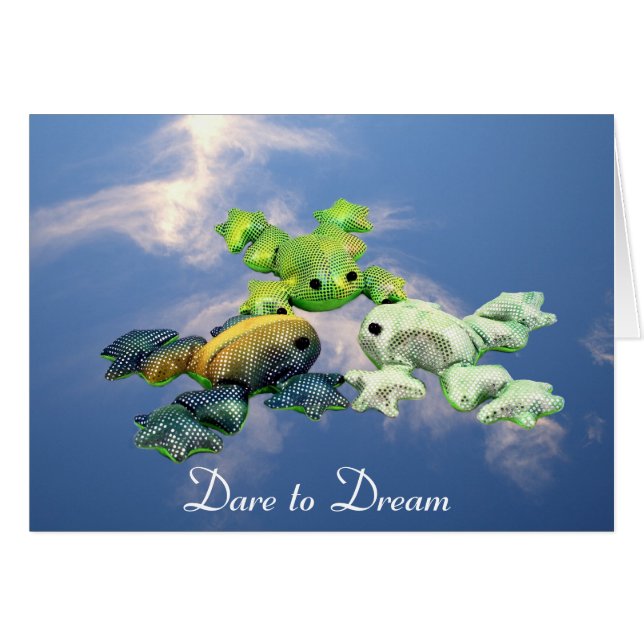 Skydiving Frogs (Front Horizontal)