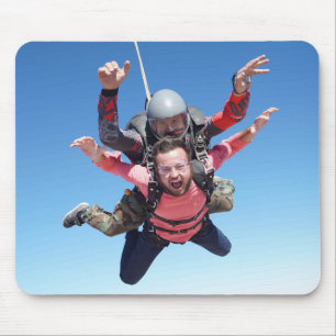 Skydiving Fun Mouse Mat