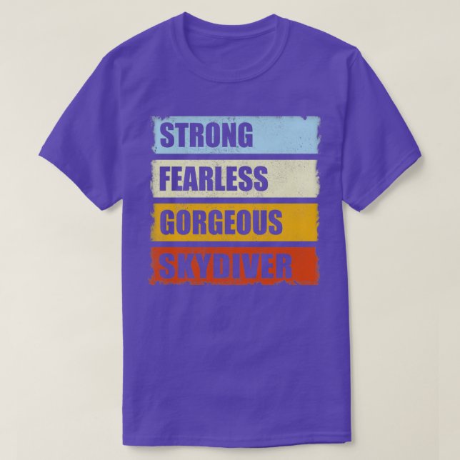 Skydiving Gifts Skydiver Parachute Skydive 1 T-Shirt (Design Front)
