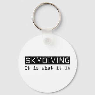 Skydiving It Is Key Ring