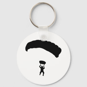 Skydiving Key Ring