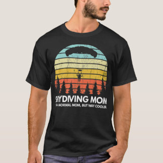Skydiving Mum Skydiving Mother Matching Couple Sky T-Shirt