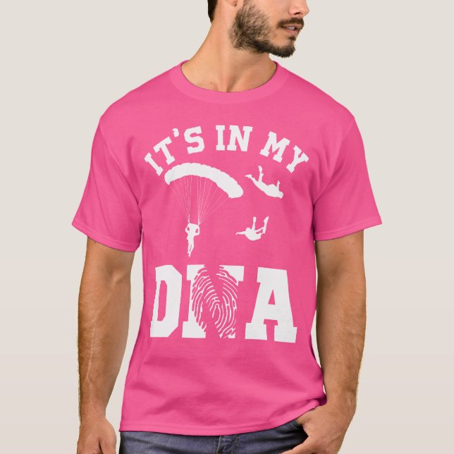 Skydiving Parachuting Skydive Skydiver T-Shirt (Front)