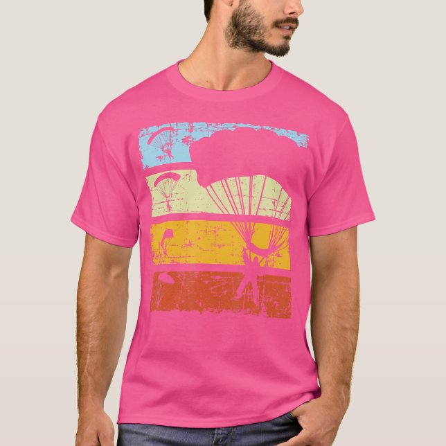 Skydiving Parachuting Skydive Skydiver T-Shirt (Front)