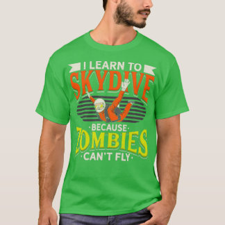 Skydiving Parachuting Skydiver Parachutist Gift T-Shirt
