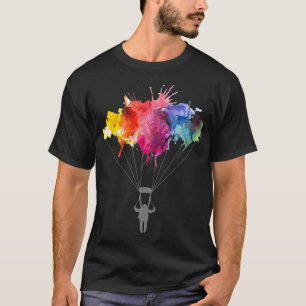 Skydiving Parachuting  Skydiver Skydive Tee 