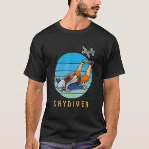 Skydiving parachuting skydiver sport saying 3 T-Shirt
