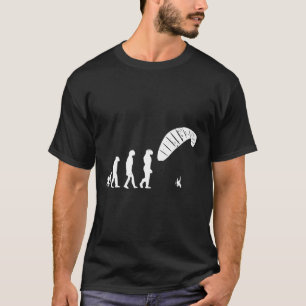 Skydiving Paraglider Paramotors Evolution Gift T-Shirt