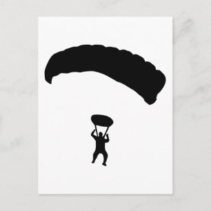 Skydiving Postcard