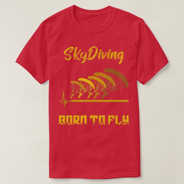 Skydiving s Cut off  Perfect Skydiving  T-Shirt (Design Front)