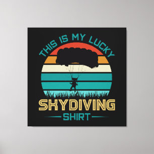 Skydiving School Portland Canvas Print