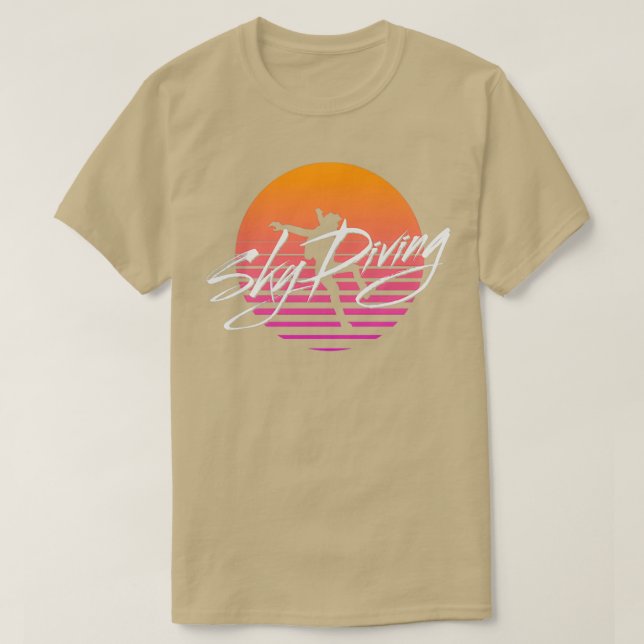 Skydiving Skill T-Shirt (Design Front)